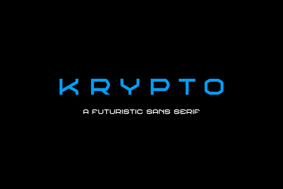 Krypto in Sans-Serif Fonts - product preview 8