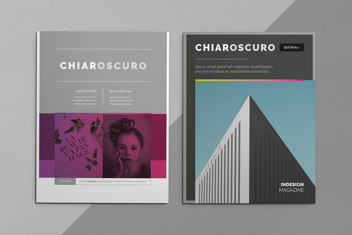 Chiaroscuro Magazine Template in Magazine Templates - product preview 8