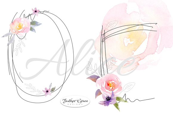 Pink Florals, Roses, Bouquets in Illustrations - product preview 7