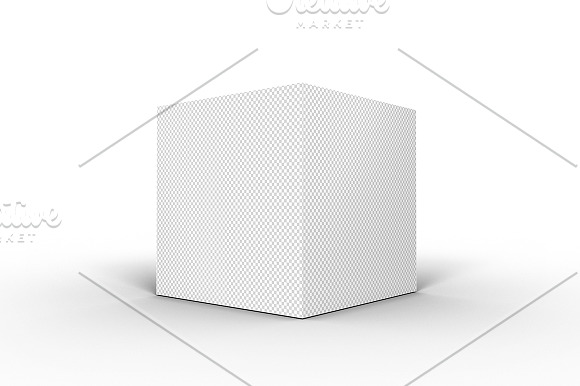 1.1.1 Simple 3D BoxMockup  in Product Mockups - product preview 1