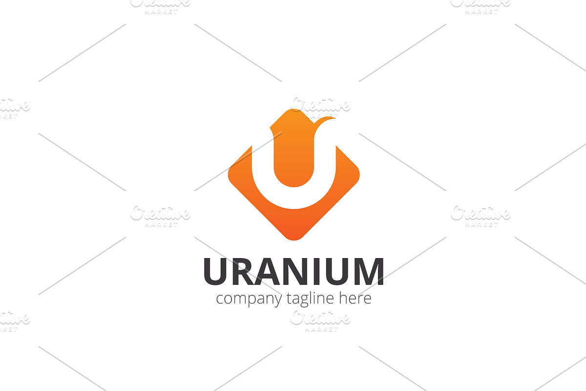Uranium U Letter Logo in Logo Templates - product preview 8