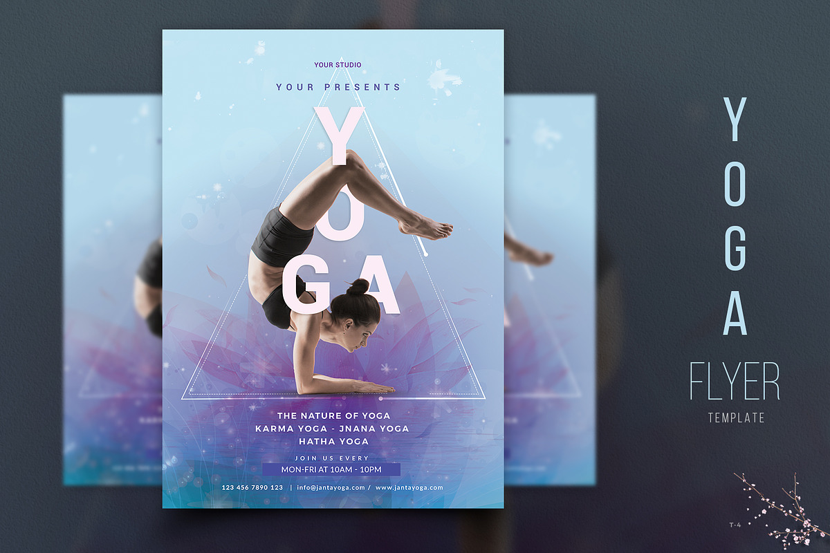 Yoga Flyer in Flyer Templates - product preview 8