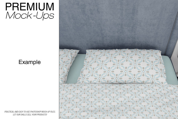 Bedding Set - Duvet Sheet Shams in Product Mockups - product preview 15