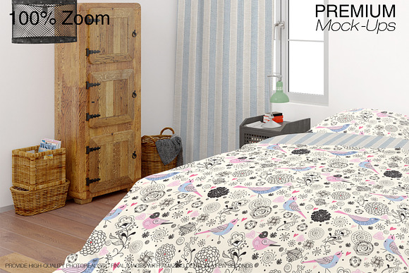 Bedding Set in Product Mockups - product preview 10