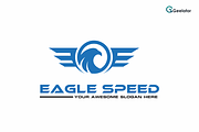 Eagle Speed Logo Template