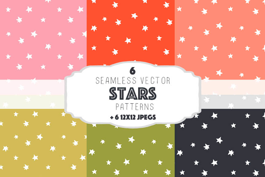 Stars patterns set 1
