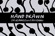 Hand Drawn seamless patterns