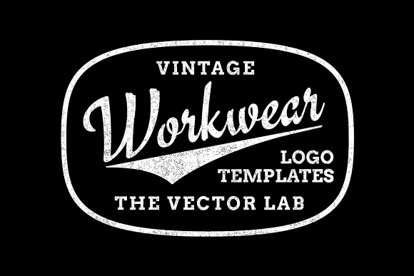 Vintage Workwear Logo Templates in Logo Templates - product preview 4
