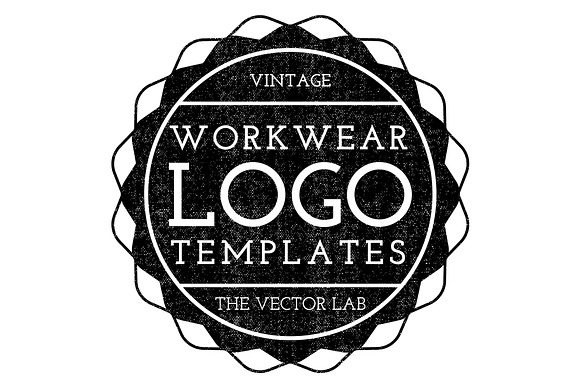 Vintage Workwear Logo Templates in Logo Templates - product preview 7