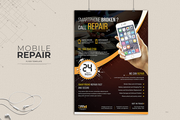 Smartphone Repair Flyer