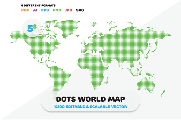 Dots World Map