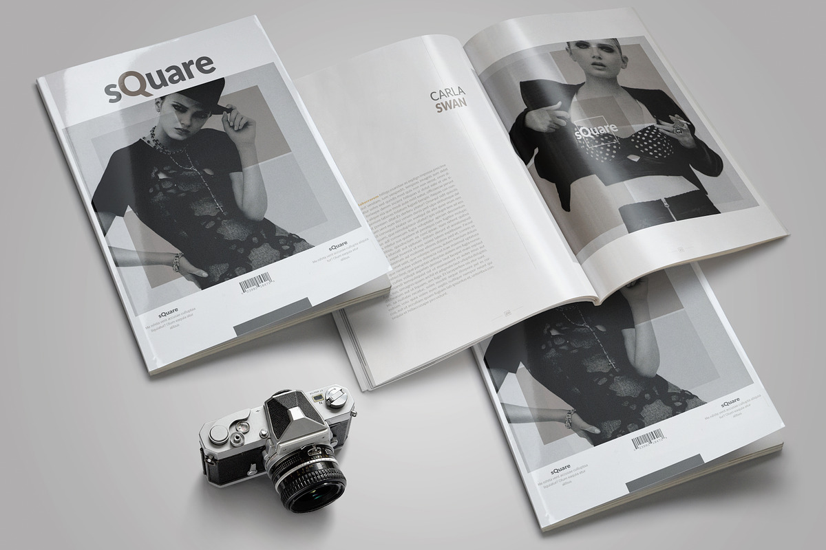 Multipurpose Clean Magazine Template in Magazine Templates - product preview 8