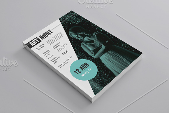 Fashion & ARt Flyer -V839 in Flyer Templates - product preview 2