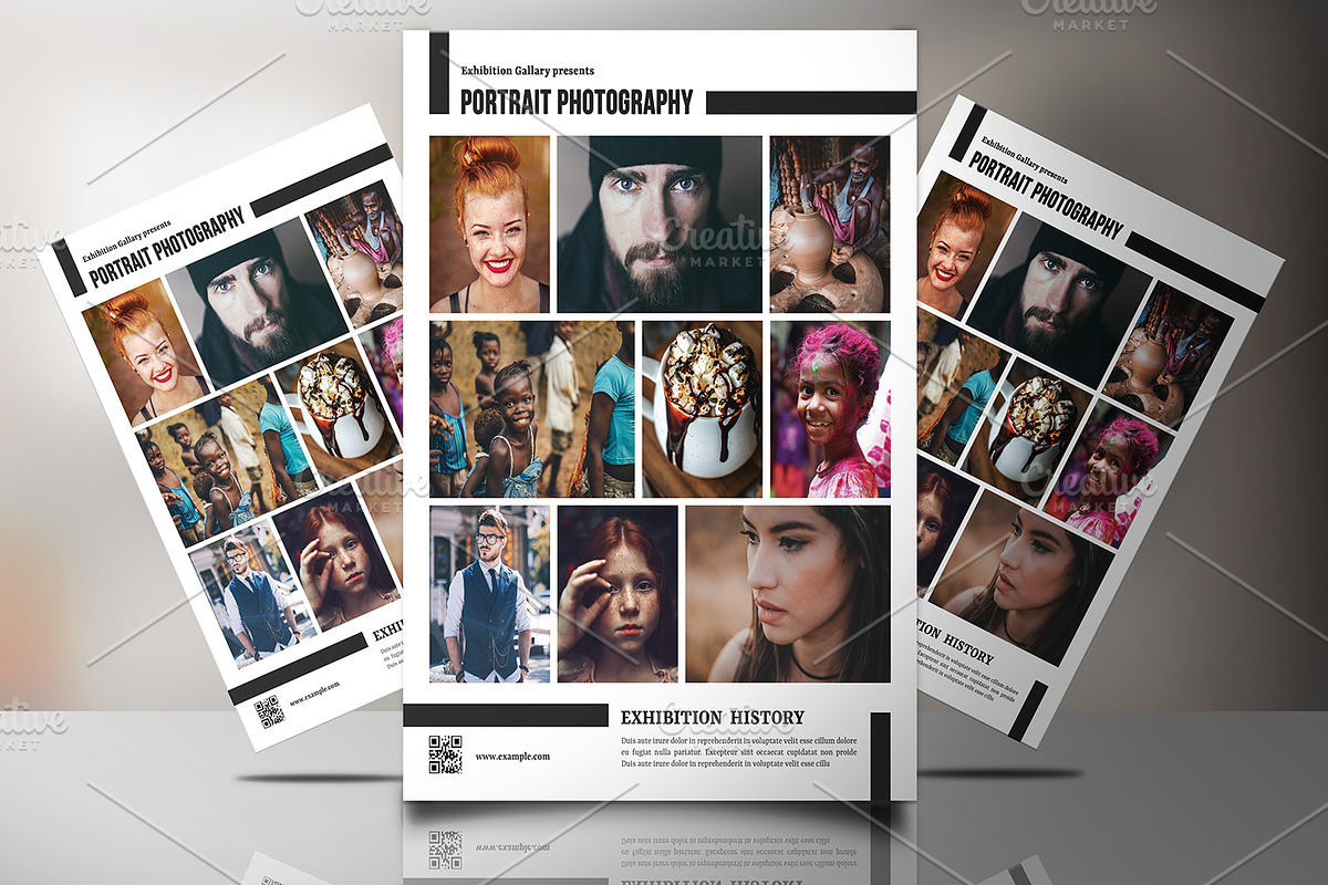 Photography Exhibition Flyer V840 in Flyer Templates - product preview 8