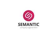 Semantic Letter S Logo