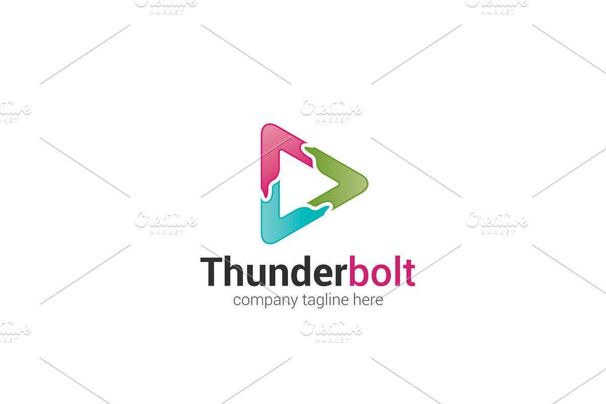 Thunderbolt Logo in Logo Templates - product preview 8