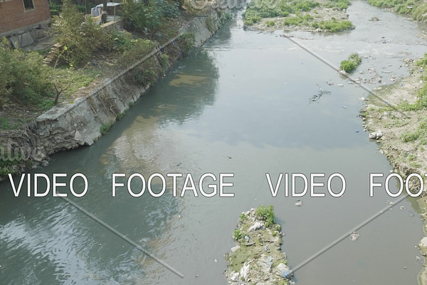 Water pollution of Bagmati River in