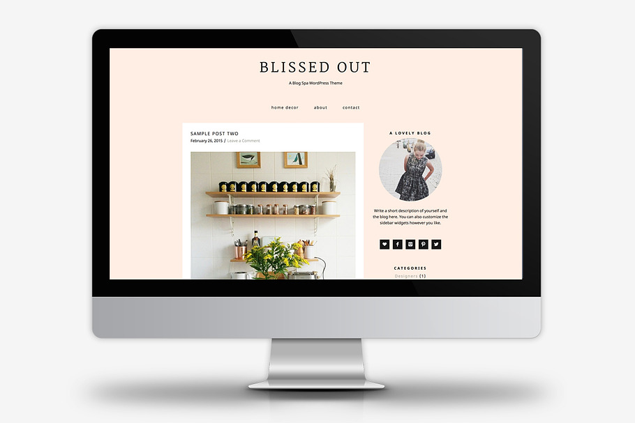 Blissed Out / WordPress Theme in WordPress Blog Themes - product preview 8