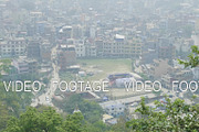 View to the Kathmandu city from the