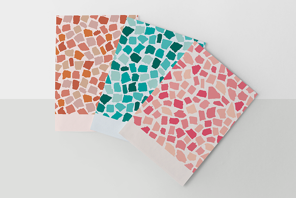 Torn Paper Patterns and Elements in Patterns - product preview 3