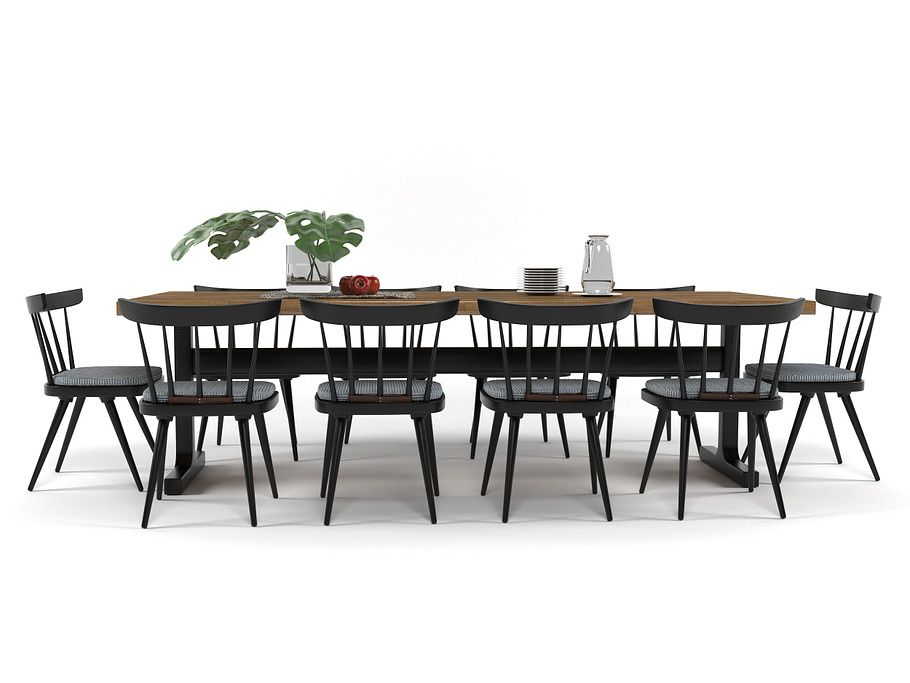 Dining furniture set 0508 in Furniture - product preview 3