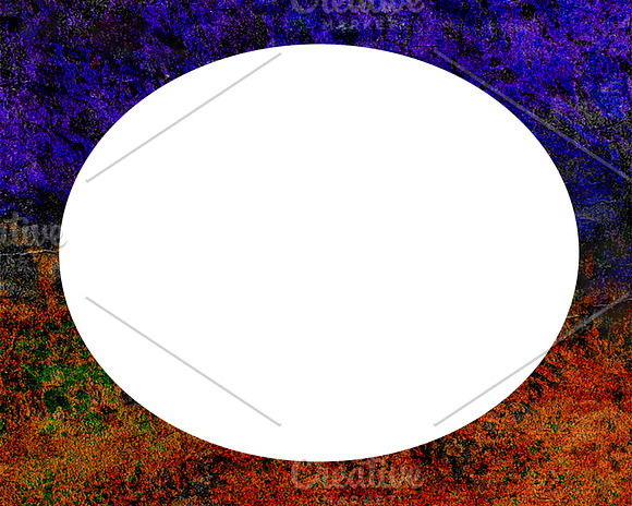 Circle Frame Background with Decorat in Illustrations - product preview 1