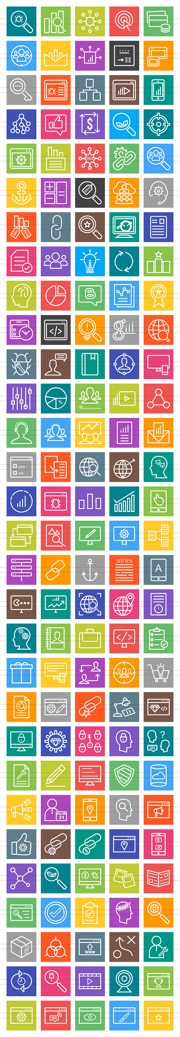 150 IT Services Line Icons in Icons - product preview 1