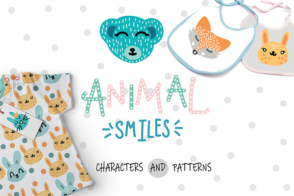 Kids Pattern and Animal Characters