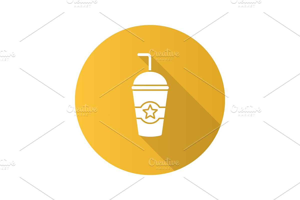 Cinema cold drink icon in Graphics - product preview 8