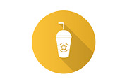 Cinema cold drink icon