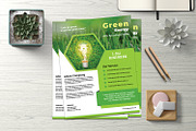 Green Energy Flyer - V844