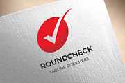 Round Check Logo