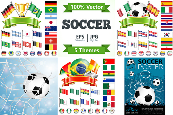 Soccer Posters and Concepts