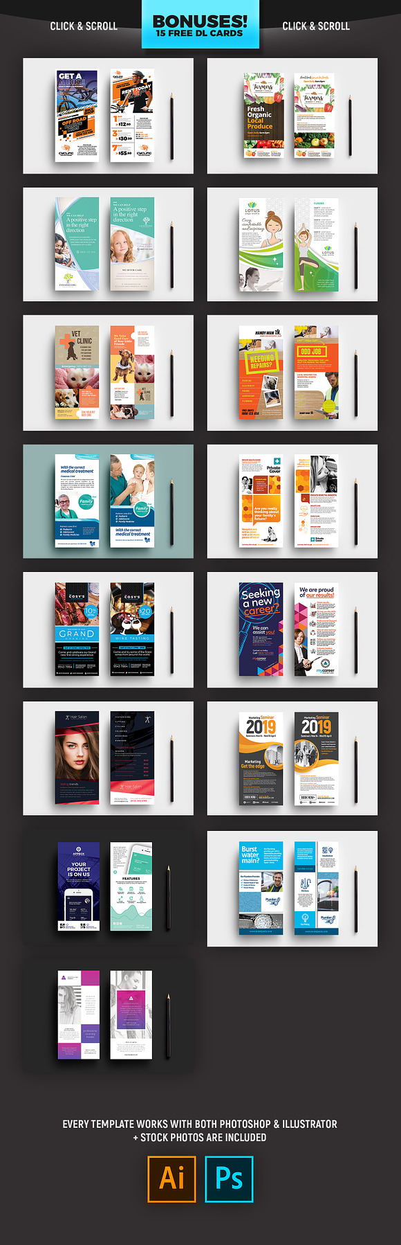 100+ Flyer Templates Bundle in Flyer Templates - product preview 10
