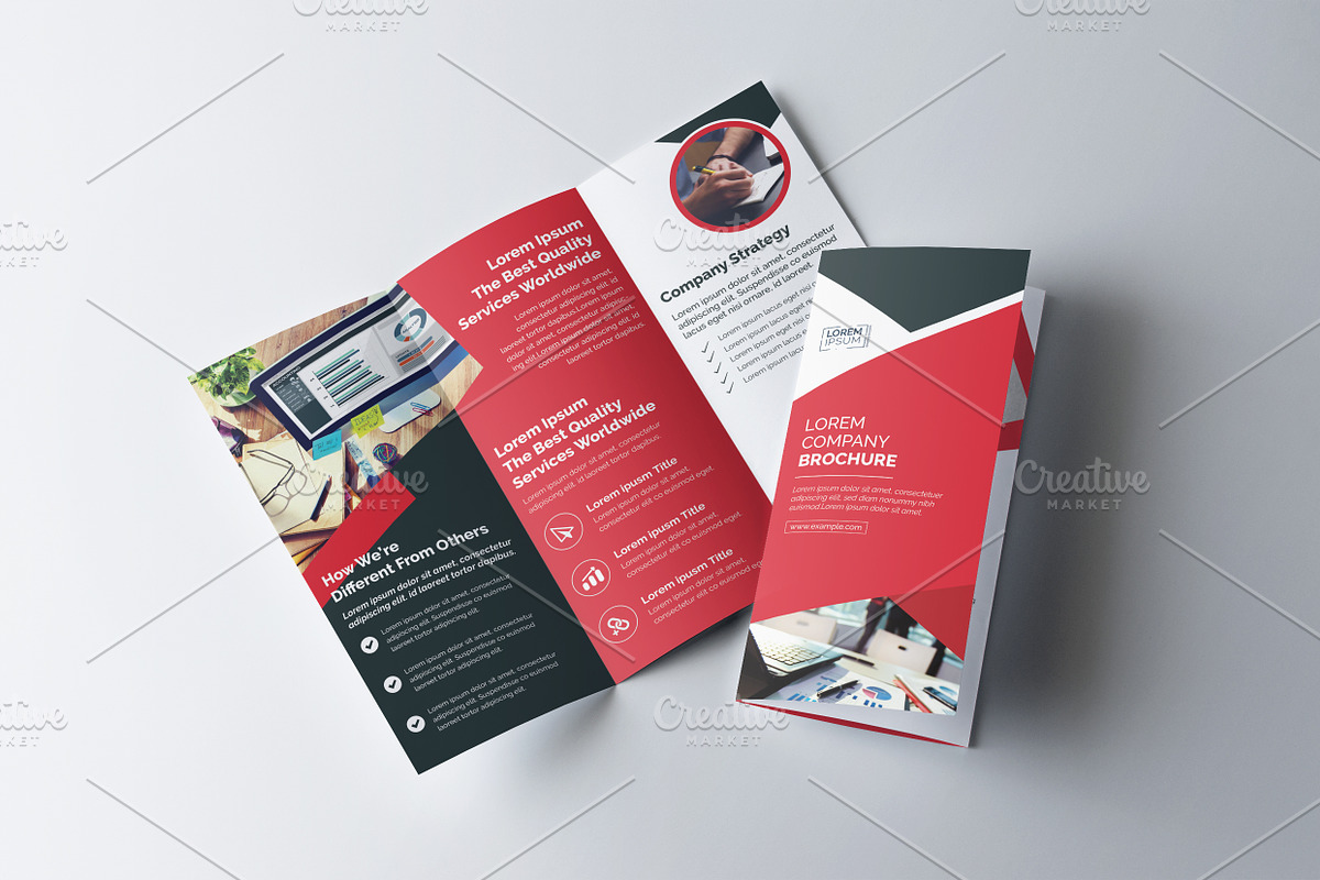 Tri Fold Multipurpose Brochure in Brochure Templates - product preview 8