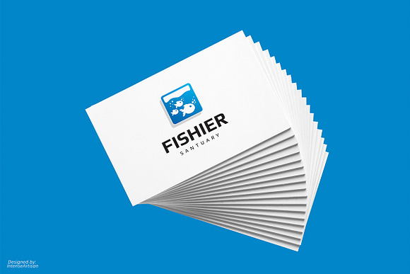 Fish Aquarium Logo in Logo Templates - product preview 1