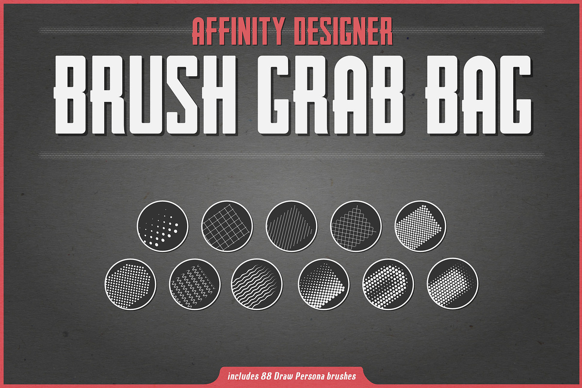Affinity Designer Brush Grab Bag in Photoshop Brushes - product preview 8