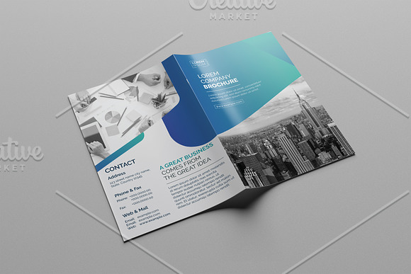 Bi-Fold Brochure in Brochure Templates - product preview 1