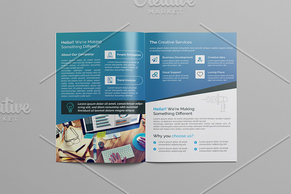 Bi-Fold Brochure in Brochure Templates - product preview 3
