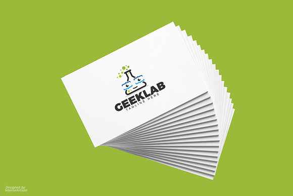 Geek Lab Logo in Logo Templates - product preview 1