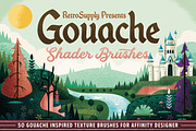 Gouache Shader Brushes | Affinity