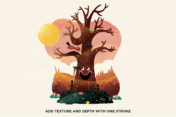 Gouache Shader Brushes | Affinity in Photoshop Brushes - product preview 6