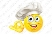 Emoji Chef Cook Cartoon Perfect