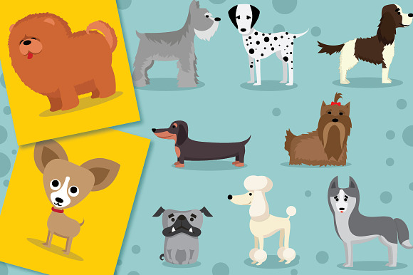Funny Dogs in Illustrations - product preview 3