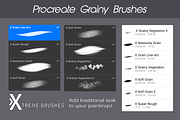 Procreate Grainy Brushes