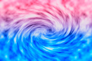 Blue and pink teleportation swirl il
