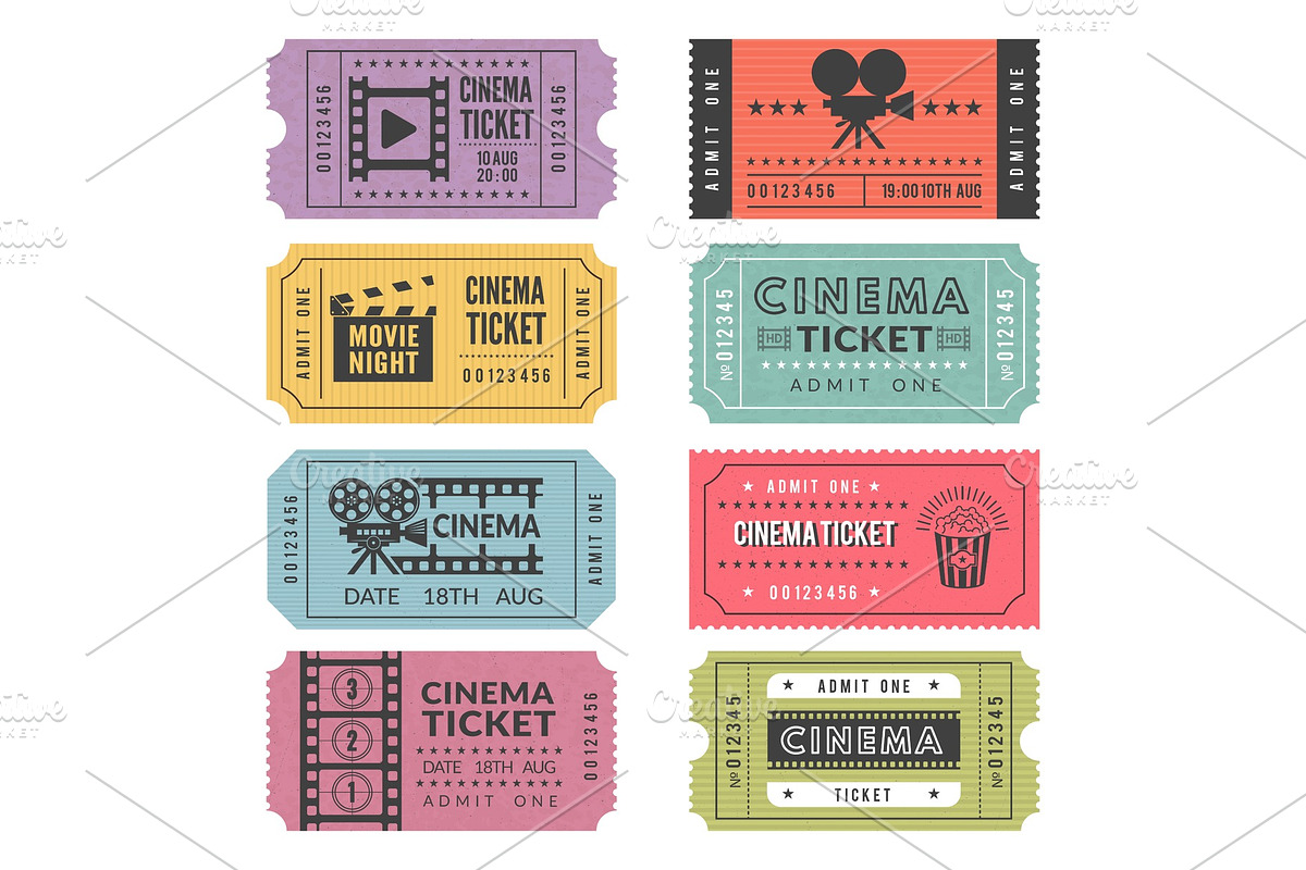 Ticket Paper Template