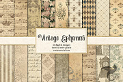 Vintage Ephemera Textures