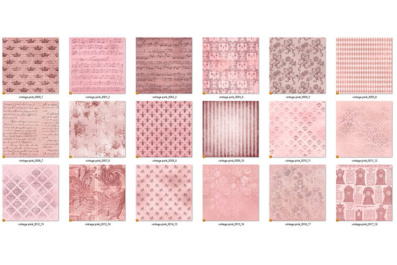 Vintage Pink Textures in Textures - product preview 2