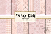 Vintage Blush Textures